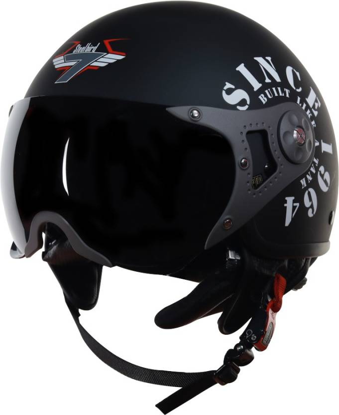 Steelbird SB 27 open face helmet for royal enfiled